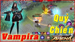 🌸Onmyoji Arena: Vampira Quỷ Chiến - Ném 2 Dơi Hồi Máu Cực Ghê, Solo Cực Đã