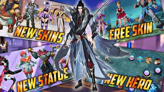 FREE ELITE SKIN, LING NEW SKIN, NEW HERO BOUDICCA, WANWAN NEW SKIN, UPCOMING SKINS | |MOBILE LEGENDS