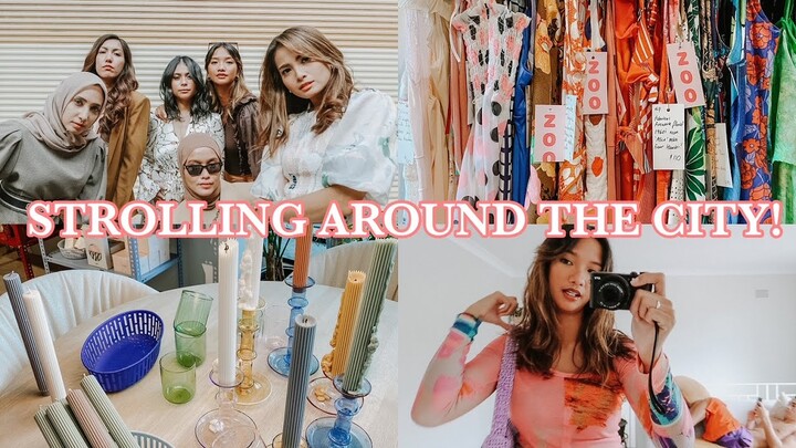 #WEEKENDVLOG9: Going to many vintage store, birthday, beach, cooking breakfast!