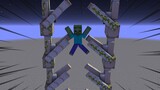 Game|Minecraft|Người sắt Iron Golem, thang máy
