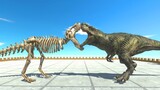 SKELETON TREX - Animal Revolt Battle Simulator