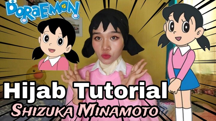 Tutorial Hijab Shizuka Minamoto [Doraemon] | by denesaurus #JPOPENT