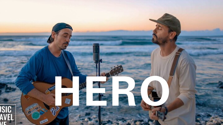Bản cover "Hero" tại bãi biển Hawai thơ mộng cực hay! Chất lượng 4K