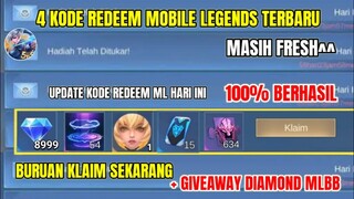 NEW UPDATE! 4 KODE REDEEM ML TERBARU KODE REDEEM MOBILE LEGENDS TERBARU HARI INI MARET 2024