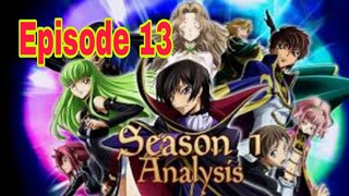 episode 13 Code Geass Tagalog Dub season 1