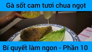 Gà sốt cam tươi chua ngọt #10