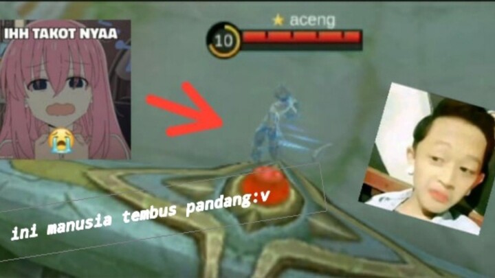 ini manusia tembus pandang 😂(funyy random momen mobil legend)#mememlbb#mememl#mememl funyy