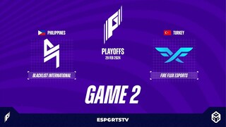 Blacklist International vs Fire Flux Esports GAME 2 Games of the Future 2024 | FF VS BLCK