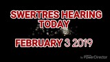 SWERTRES HEARING AND STL TIP FEBRUARY 3 2019