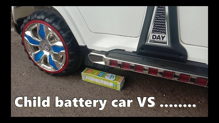 Experiment child battery car Vs ?