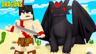 Who has the STRONGER NIGHT FURY!? - Minecraft Dragons