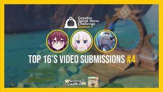 GSAC S1 Top 16's Video Submissions 04 | 2.6 Genshin Impact Tournament