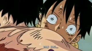 momen sad kematian ace dan perpisahan terakhirnya denga luffy