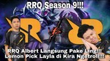 RRQ Season 9 | Lemon Pake Layla, Albert Langsung Perlihatkan Lingnya!!