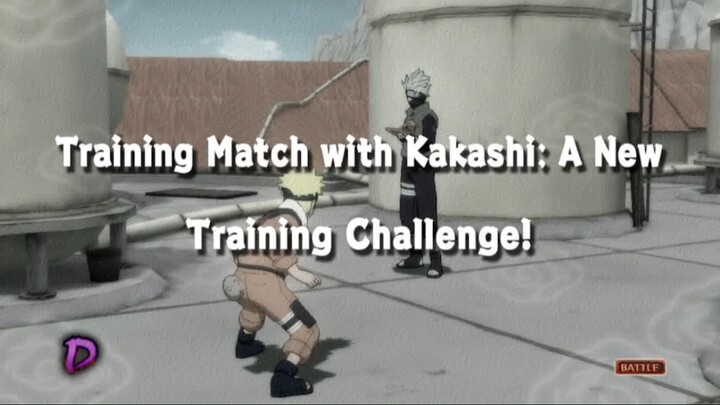 Naruto, Sasuke dan Sakura vs Kakashi