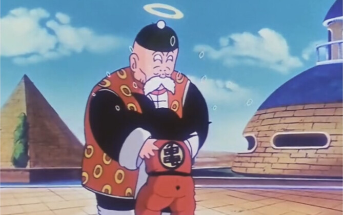 This is the most touching part for me so far. The only time Wukong cried in "Seven Dragon Ball"
