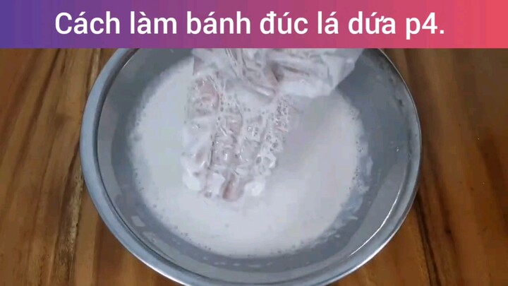 cách làm bánh đúc lá dứa phần 4