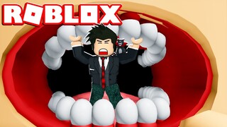 LOKIS ENGOLIDO PELA MENINA DO BOCÃO | Roblox - Get Eaten By a Giant Girl