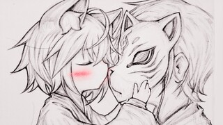 [Qixi Festival] Kiss from the little fox fairy❤~ Do you want to hold hands?