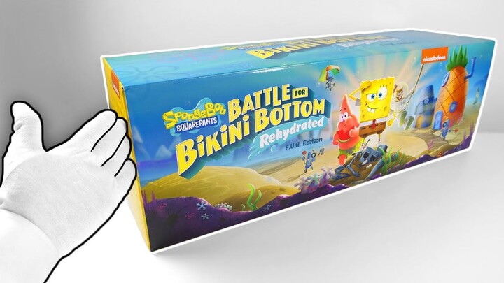 [Saudara yang Menarik] Membuka Kotak Edisi Kolektor "SpongeBob SquarePants: Battle for Bikini Bottom