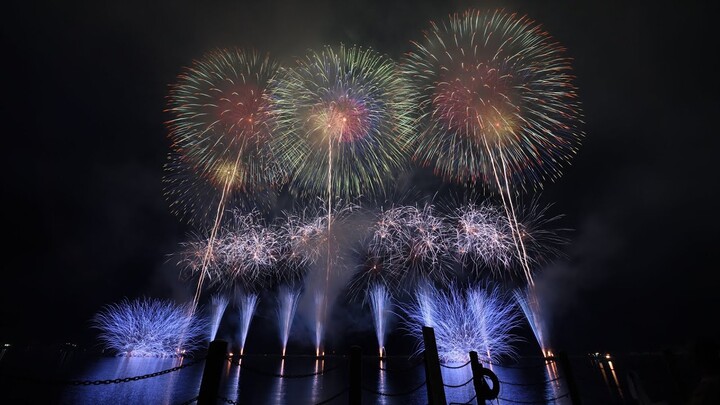 2022 いわき花火大会 グランドフィナーレ「信じよう！希望の光を」菅野煙火店 Iwaki Fireworks climax