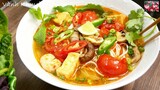 Cách nấu BÚN CHAY - Chay hay mặn đều ăn được - Bún Nấm Sa tế Đậu hủ Cà Chua thơm ngon by Vanh Khuyen