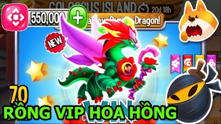 Rồng Huyền Thoại Mới Nhất Vip Mythical Hoa Hồng Chiến - Dragon City - Top Game Android Íos