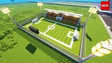 Mini stadium in Minecraft - Tutorial