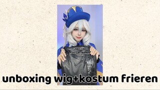 UNBOXING KOSTUM+WIG FRIEREN | #JPOPENT #bestofbest