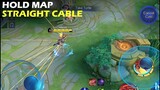 SATISFYING HOLD MAP STRAIGHT CABLE + FULL SPEED AGGRESSIVENESS | MLBB