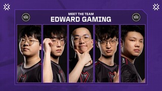 Meet Edward Gaming's VALORANT Team // VALORANT MASTERS TOKYO 2023