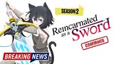 Reincarnated as a Sword Anime Gets 2nd Season