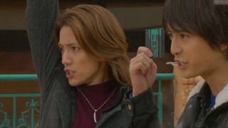 Comparison of Kamen Rider Zero North and Sakurai Yuto's brother-in-law's transformations in differen