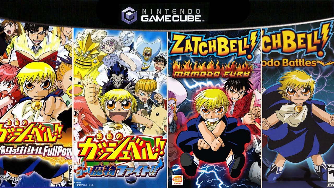 Zatch Bell! Games for Gamecube - Bilibili