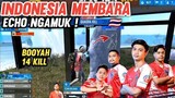 LAGI 😍🇮🇩‼️ ECHO ESPORT HARUMKAN NAMA INDONESIA DI FFWS, NGAMUK 14 KILL - FFWS SINGAPORE 2022
