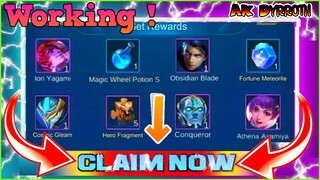 NEW WORKING REDEEM CODE AUGUST ! HURRY UP & CLAIM IT | MOBILE LEGENDS REDEEM CODE | REDEEM CODE ML |