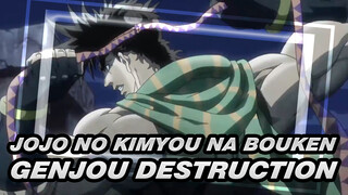 [JoJo no Kimyou na Bouken/MAD] Mengaung Di Setiap Hari Sedih - Genjou Destruction