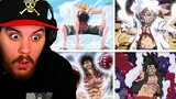 One Piece ALL Luffy Gear Transformations Reaction