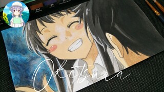 [Drawing] Menggambar anime Okitsura [Part 3]