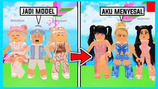 24 Jam Menjadi Cewek Model Di Roblox Brookhaven