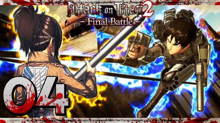 NEUES FEATURE! DIE DONNERSPEERE & GATLING-GUN! ⚔️ #04 • LET'S PLAY | Attack on Titan 2: Final Battle