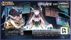 Mecha Maiden - Ruby Aspirant skin script | Full effects, no password, no ads, and a backup file!