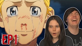 Tokyo Revengers Ep 1 REACTION!!! (Reaction & Review)