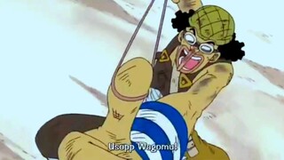 Pertarungan Kocak Usopp.