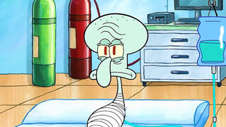 Spongebob โกน Squidward ให้เป็นแท่งปลาหมึกและไม่เคยหายเลยจนกว่าจะสิ้นสุด