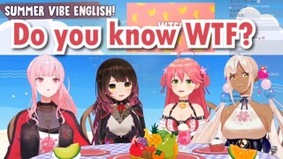 Do you know "WTF"?
