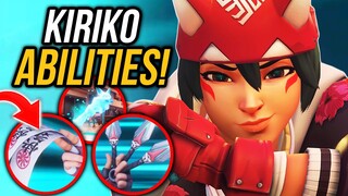 Overwatch 2 Kiriko ALL Abilities BREAKDOWN! - KITSUNE RUSH!