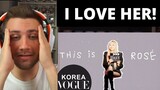 BlackPink Rosé - Vogue Korea Interview - Reaction
