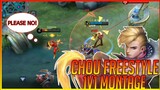 Chou Freestyle (1v1 Montage) | Mobile Legends Bang Bang | Noobqueen Ph