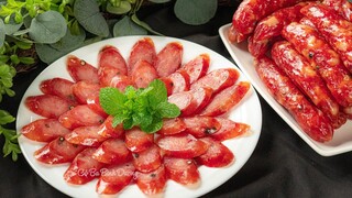 Tự làm LẠP XƯỞNG chưa bao giờ dễ đến vậy, nhờ nguyên liệu quan trọng này | Chinese Sausage